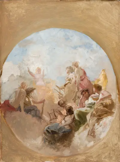 Aurora (Göttin der Morgenröte), 1886 – Nr. 2 von Henryk Siemiradzki