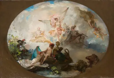 Aurora, 1886 – Nr. 1 von Henryk Siemiradzki