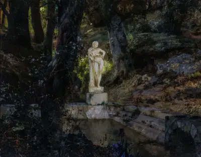Faun’s pond av Henryk Siemiradzki