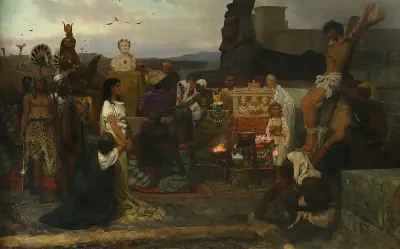 Martyrium der frühen Christen von Henryk Siemiradzki