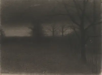 A Dark Landscape av Herbert Crowley