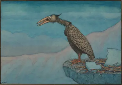 Newly Hatched Bird of Prey av Herbert Crowley