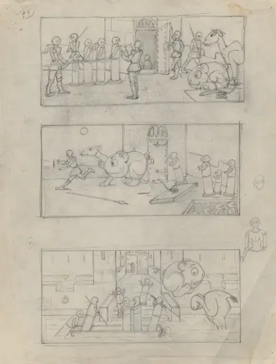 ‘Wiggle Much’ Sketches av Herbert Crowley