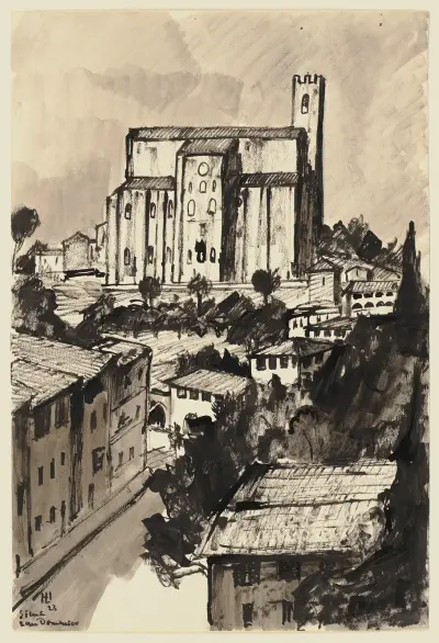 San Domenico, Siena av Hermann Lismann