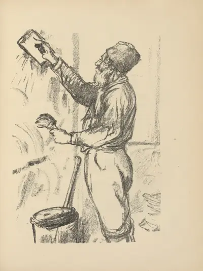 Jüdischer Maurer av Hermann Struck