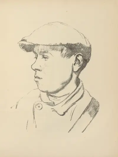 Litauischer Knab av Hermann Struck