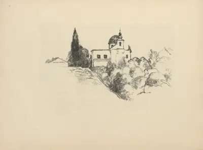 Nonnenkloster in Grodno av Hermann Struck