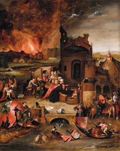 The Temptation of Saint Anthony the Great, Hieronymus Bosch