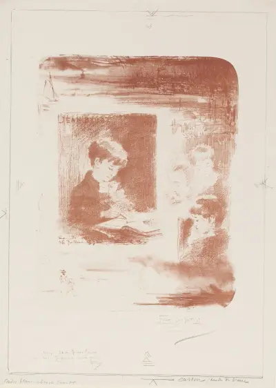Kresba dítěte (Jean Buhot), Félix Hilaire Buhot