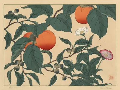 Persimmon, Sakai Hōitsu