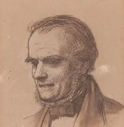 The Artist’s Father, William Hunt av William Holman Hunt