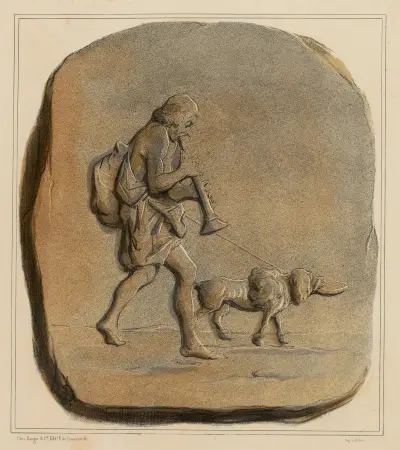 Le retour d’Ulysse av Honoré Daumier