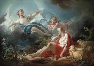 Diana and Endymion von Jean-Honoré Fragonard