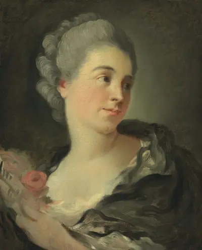 Bildnis einer jungen Frau, vermutlich Marie-Thérèse Colombe von Jean-Honoré Fragonard