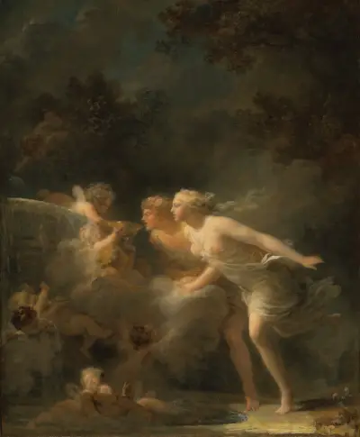 The Fountain of Love av Jean-Honoré Fragonard
