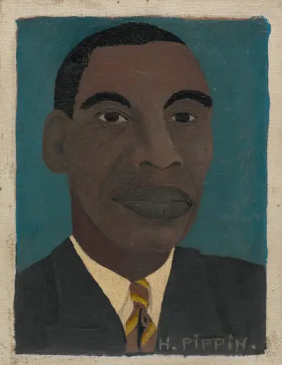 Self-Portrait II av Horace Pippin