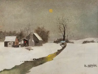 Winter Landscape av Horace Pippin