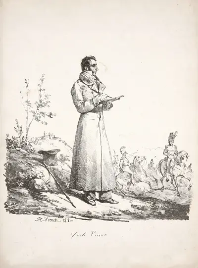 Carle Vernet av Horace Vernet