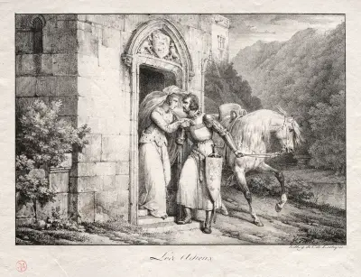 The Farewells av Horace Vernet