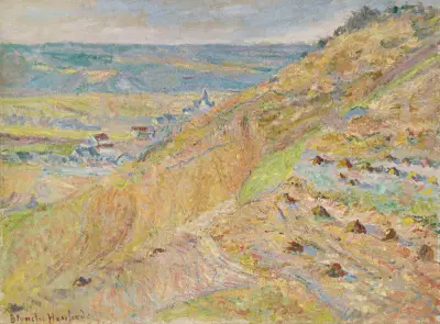 Der Hang bei Giverny (Der Abhang) von Blanche Hoschedé-Monet