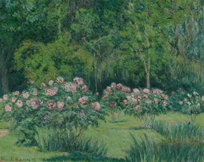 Der Garten in Giverny, 1927 – Nr. 2 von Blanche Hoschedé-Monet