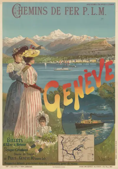 Chemin de Fer P.L.M. Genève, Frederic Hugo d’Alési