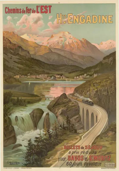 Chemins de fer de l’Est Haute Engadine, Frederic Hugo d’Alési