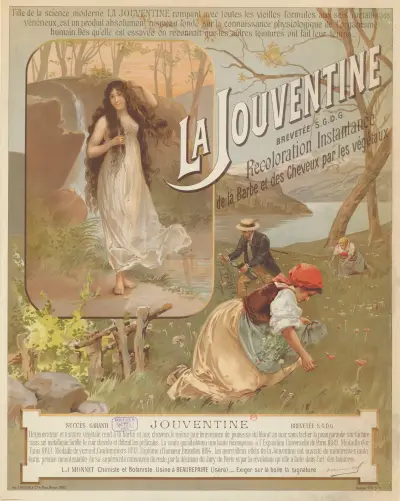 La Jouventine recoloration instantanée de la barbe et des cheveux, Frederic Hugo d’Alési