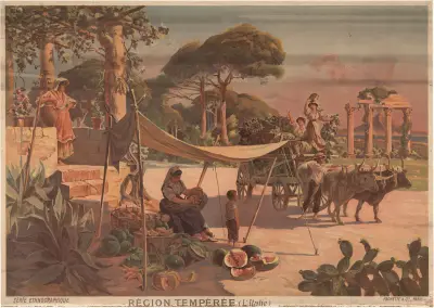 Temperate region. (Italy), Frederic Hugo d’Alési