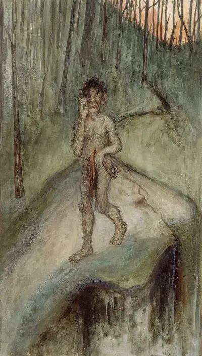 Creature von Hugo Simberg