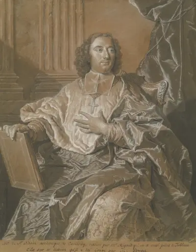 Monseigneur Charles de Saint-Albin, Archbishop of Cambrai av Hyacinthe Rigaud