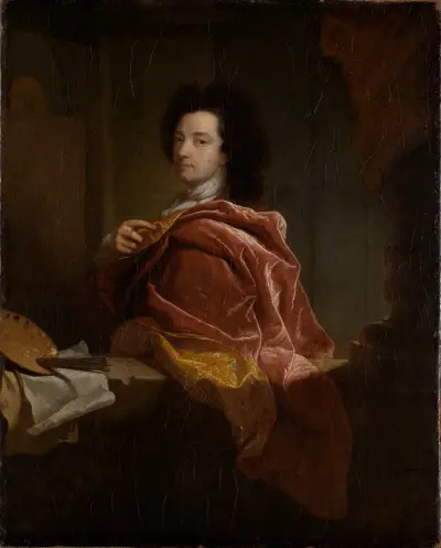 Self-portrait, 1697 av Hyacinthe Rigaud
