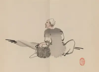 Keinen shūgajō Pl.74, Imao Keinen