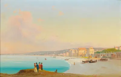 Nizza von Ippolito Caffi