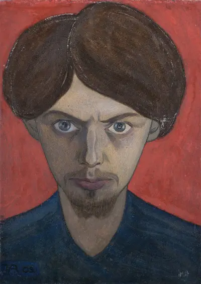 Self Portrait av Ivar Arosenius