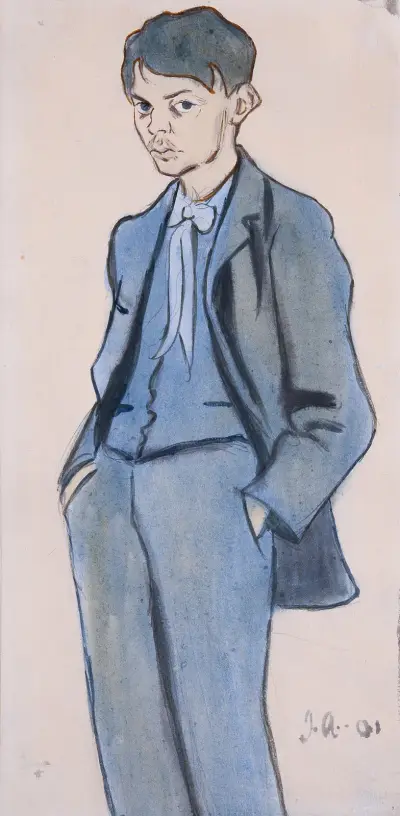 Self Portrait von Ivar Arosenius