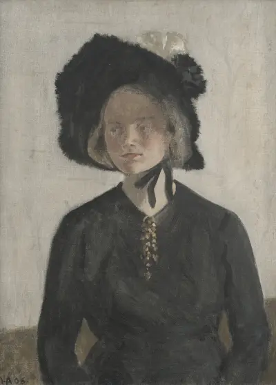 The Artist’s Wife, Eva av Ivar Arosenius
