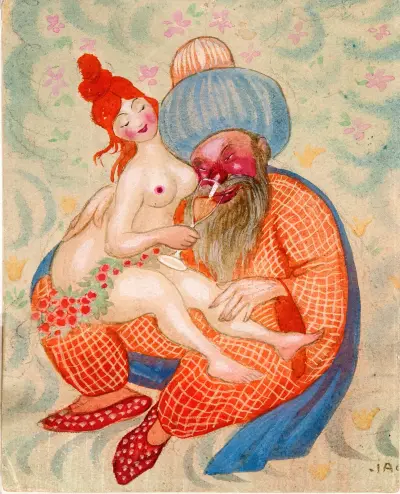 The Turk in Paradise, Ivar Arosenius