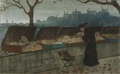 Withered Leaves, Ivar Arosenius