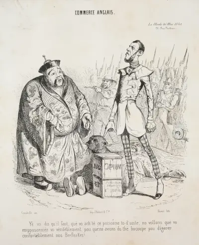Commerce anglais, J. J. Grandville