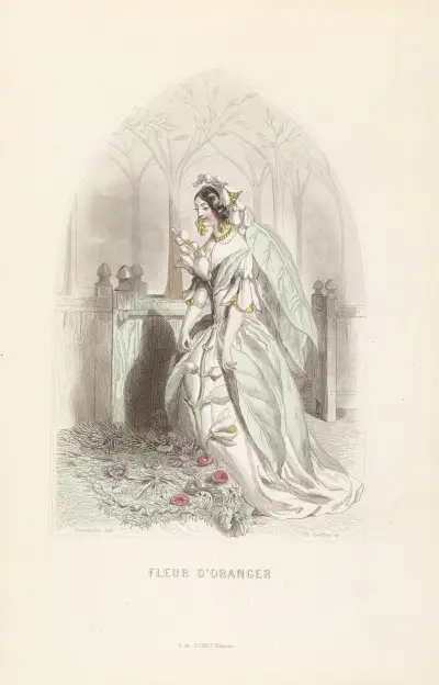 Fleur d’Oranger, J. J. Grandville