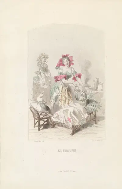 Guimauve, J. J. Grandville