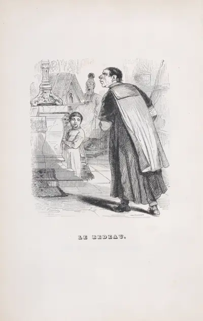 The Beadle, J. J. Grandville
