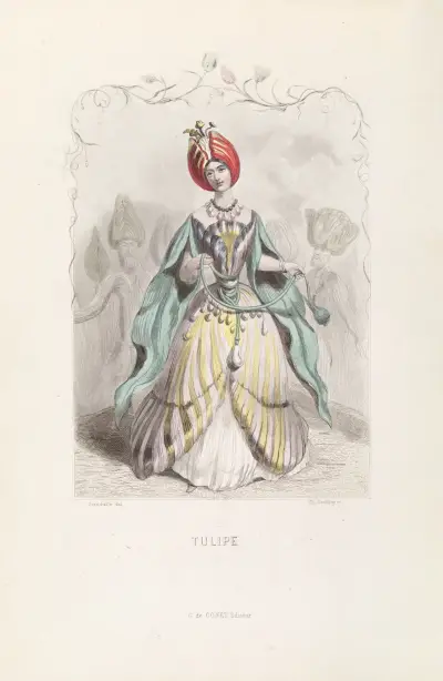 Tulipe, J. J. Grandville
