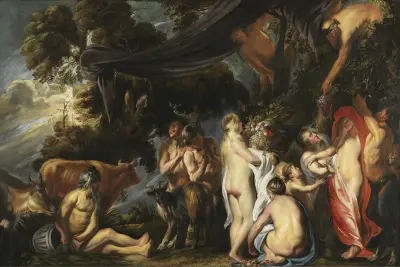 Alegoria płodności, Jacob Jordaens