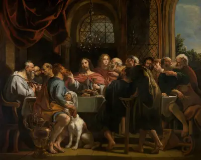 Ostatnia Wieczerza, Jacob Jordaens