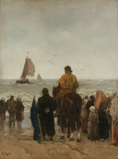 Příjezd lodí, Jacob Maris