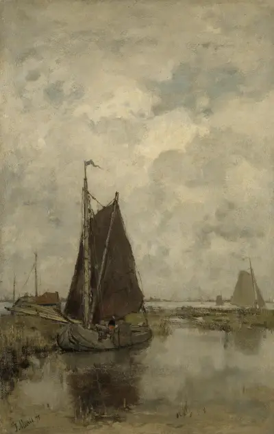 Lodě v zataženém počasí, Jacob Maris
