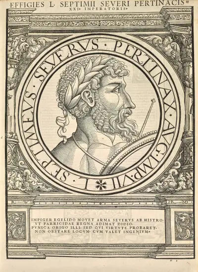 Septimius Severus von Jacopo Strada