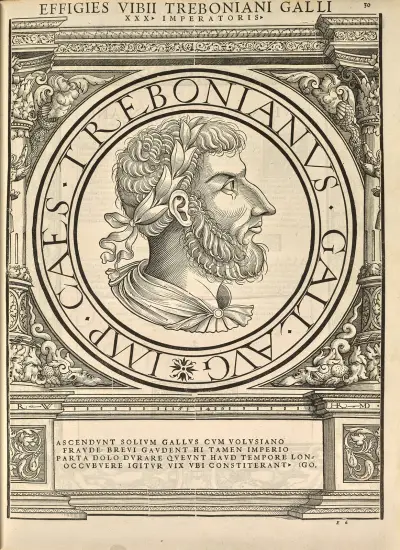Trebonianus Gallus von Jacopo Strada